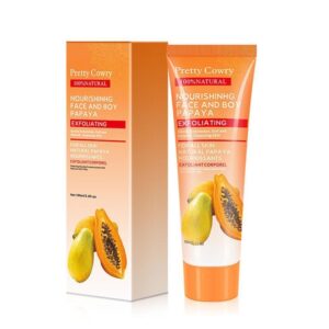 Papaya skincare cream box and tube