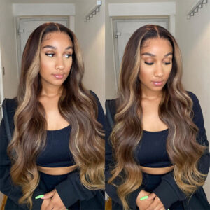 Wig European And American Long Curly Hair Wavy Curly Hair Front Lace African Women Chemical Fiber Wig Cover - Image 5