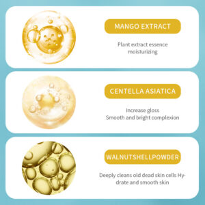Fruit Bath Salt Scrub Cream Exfoliating Body Care - Image 6
