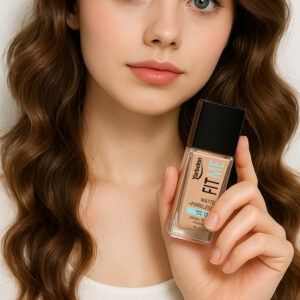 Matte Poreless Foundation, Full Coverage Conceal Acne Marks, Long Lasting Oil Control Face Makeup Base, 30ml - Image 4